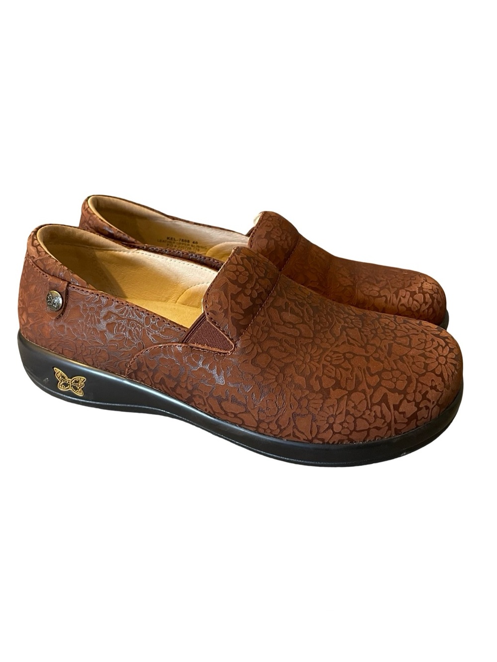 Alegria Kel-7608 Professional Clog for Women Color Delicut Tawny‎ Size 9.5 - 10